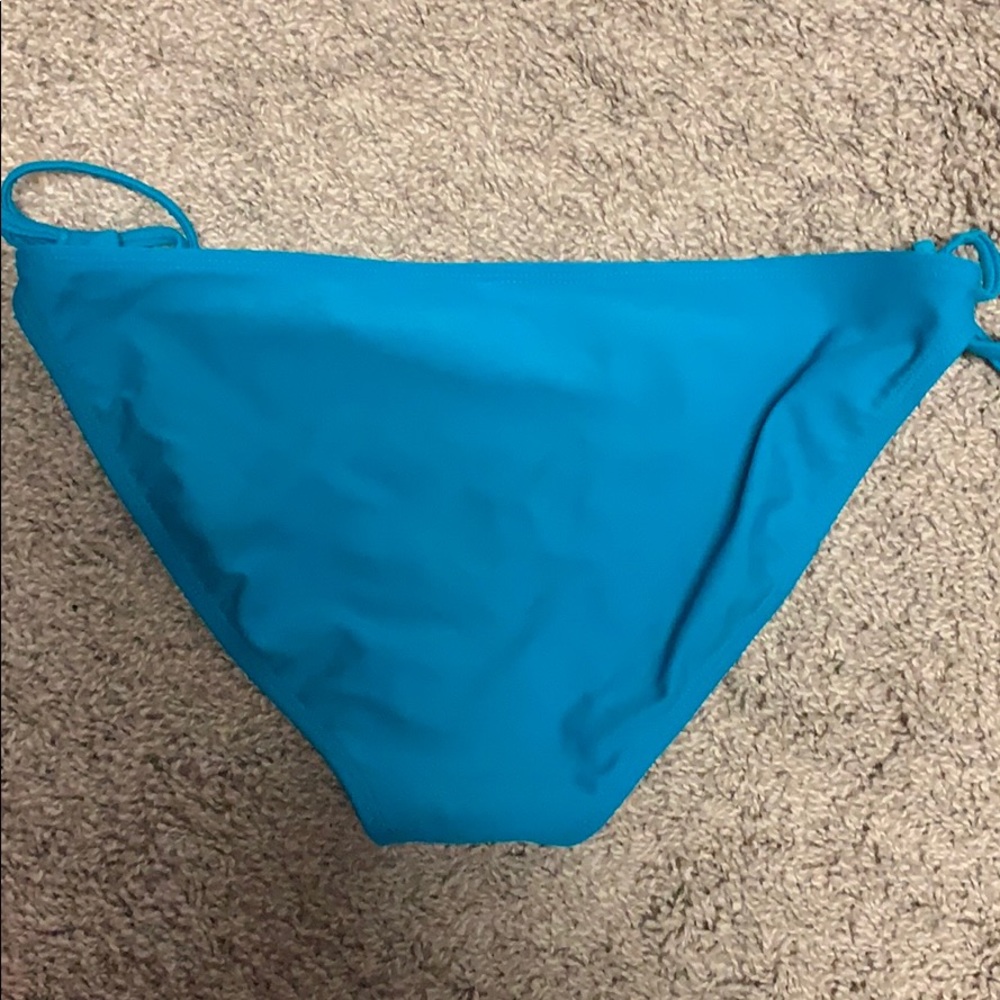 Blue Embellished Jewel String Bikini - Picture 4 of 5